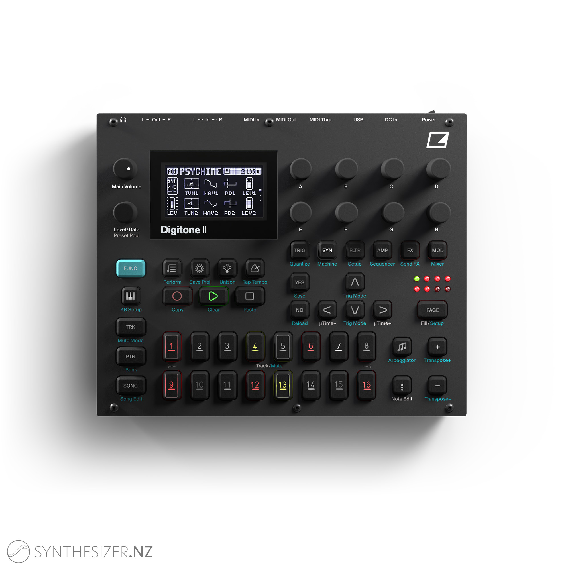 Elektron Digitone II - 16 track polyphonic digital